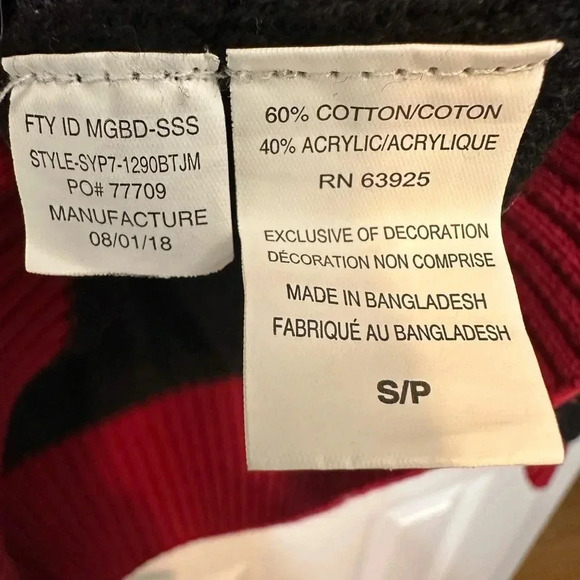 Ugly Christmas Sweater long sleeve Santa with large beer - Picture 7 of 7